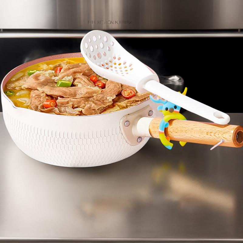

Spoon Holder for Pot Anti-Scalding Silicone Utensil Holder Soup Wok Spoon Rack Kitchen Gadgets for Cooking Home Utensil China Mainland