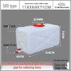 Food Grade Large Plastic Water Storage Bucket with Rectangular Lid for Household Use