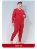 Men's Plus Size Cotton Modal Thermal Underwear Set - Autumn & Winter