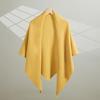 Women's High-End 100% Wool Cheongsam Shawl: Warm Sleeveless Cardigan & Versatile Triangle Scarf for Spring, Autumn, Winter