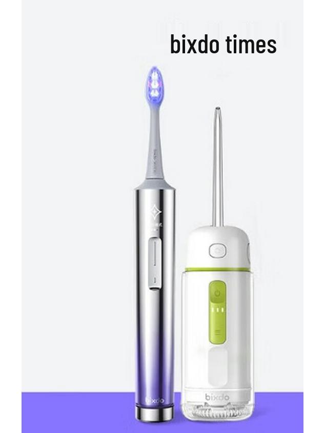 

Bixdo AI Smart Sonic Electric Toothbrush & Water Flosser Gift Set