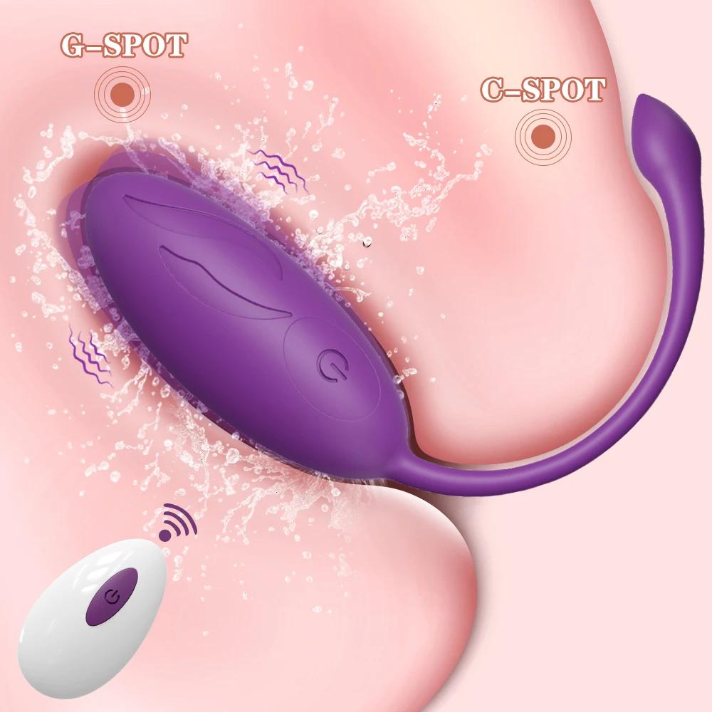 Remote Control Vibrator for Women G Spot Clit Massager Wearable Vibrating Love Egg Female Sex Toys for Adults Couples 18+