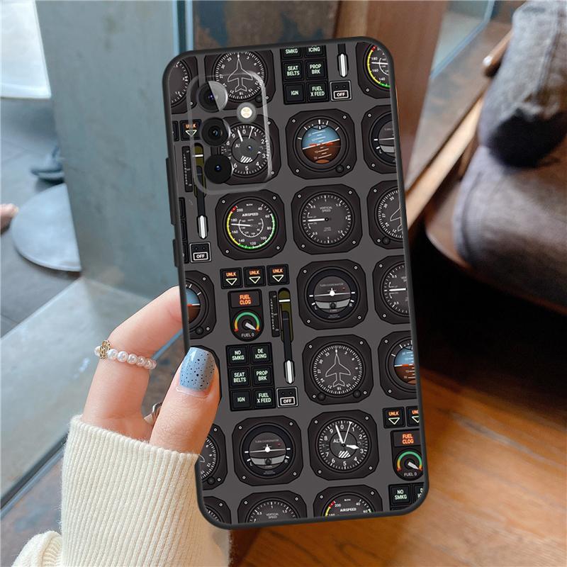 Aircraft Airplane Fly Travel Case For Samsung Galaxy A54 A34 A14 A15 A13 A53 A16 A26 A36 A56 A12 A22 A32 A52 A06 A35 A55