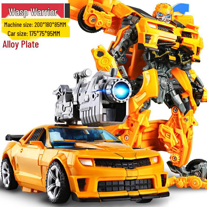 Authentic Alloy Bumblebee & Grimlock Transformer Action Figure for Kids
