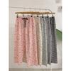 Honey J Women Seersucker Bear Banding paJama Pants Free L