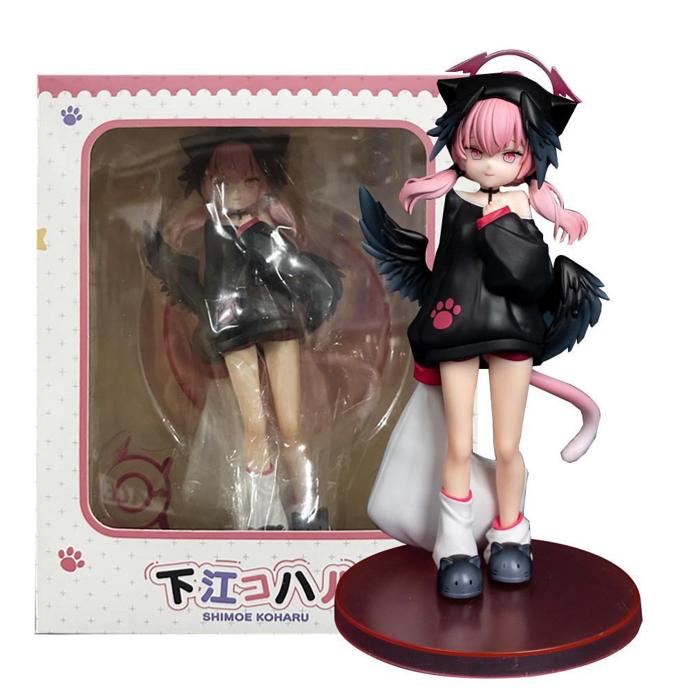 19CM Anime Game Blue Archive Shimoe Koharu Figure Ver Standing Model Toy Gift Collection Aciton Doll PVC 1/6 pajamas Kid Friendly Entertaining Fun