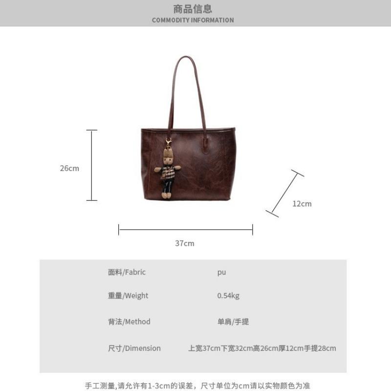Bag women's new fashion autumn and winter casual versatile shoulder bag high-end commuter tote bag