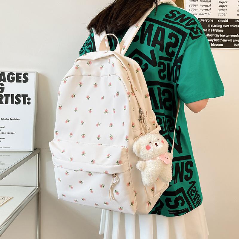 Schoolbag small backpack 1011 new high-value literary and leisure primary school schoolbag commuting backpack small