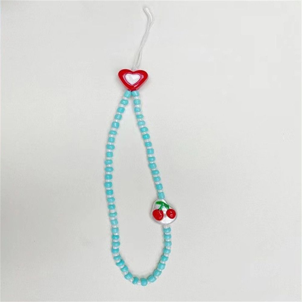 

Hanging Cord Cell Phone Lanyard Elephant Mobile Phone Strap Beads Phone Chain Phone Charm Style 4