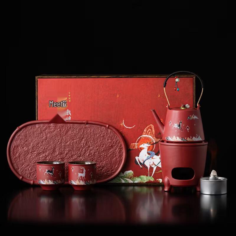 

Jingling Chinese Kung Fu Ceramic Hearth Tea Set