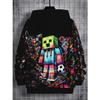 Children's Clothing, Boys' Hoodies, Long Sleeved Fashionable Printed Spring and Autumn Pullovers