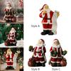 Santa Figurine Resin Santa Claus Decorations for Farmhouse Home Office Table
