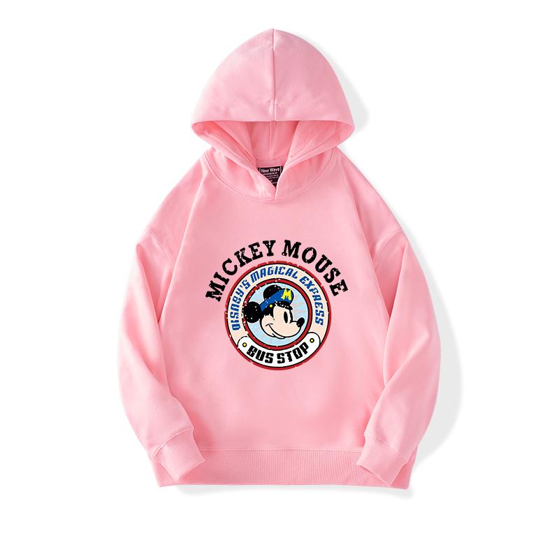 

Disney Cartoon Cute Mickey Print Boy and Girl Casual Hoodie Autumn and Winter Outdoor Fashion Warm Children s Jumper Top 3XL