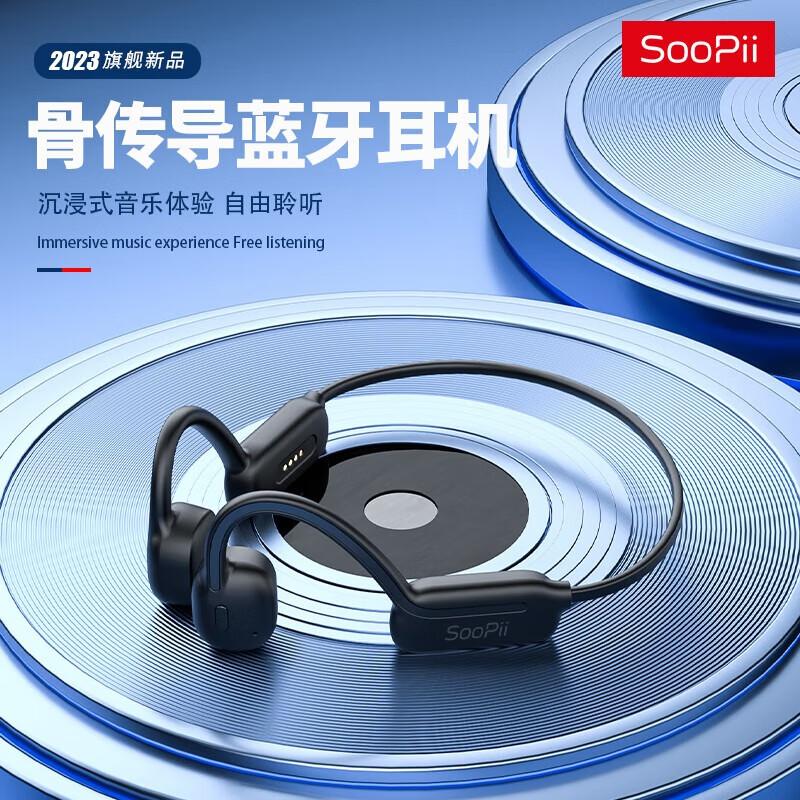 

SooPii M19 Bone Conduction Sport Bluetooth Headphones