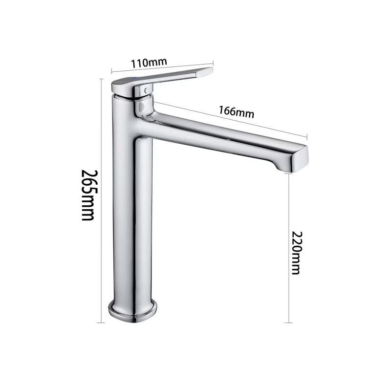 TLXT Electroplated Copper Shower Faucet Set with Tall Basin Mixer and Spray Gun