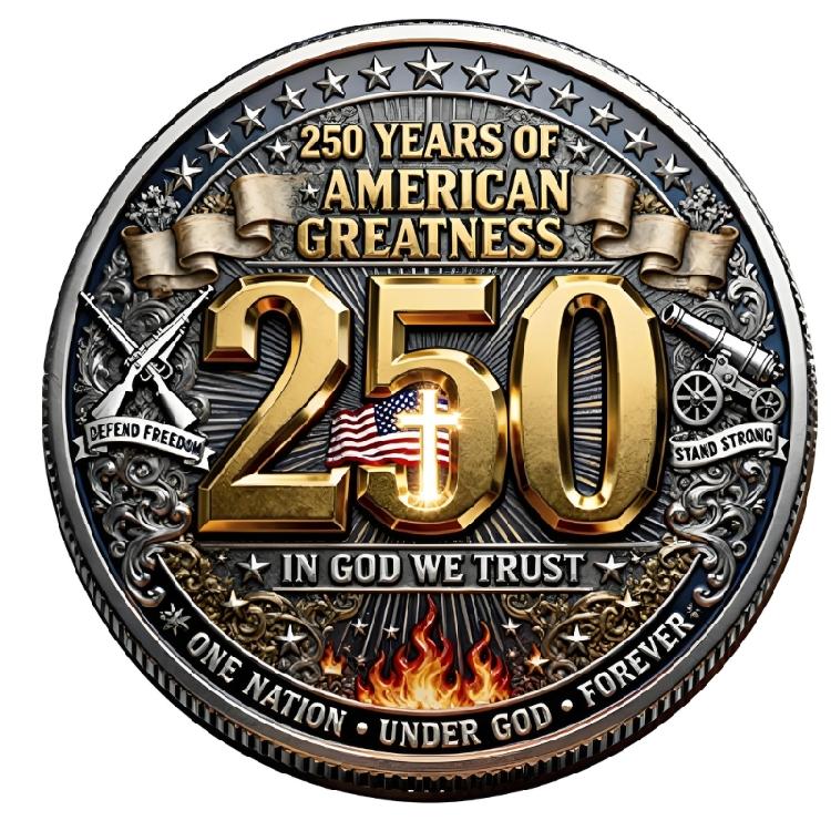 

Double Sided Martial USN Commemoratives Coin US USN 250th Anniversary Challenge Coin Veterans Martial Collectible 1