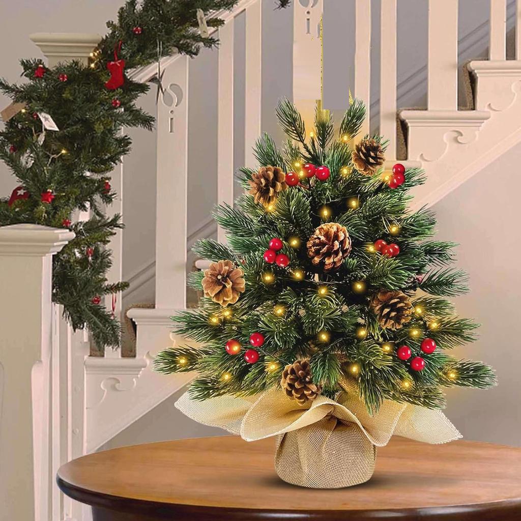 Desktop Christmas Tree, Lifelike Artificial Christmas Tree, Christmas Decoration, Desktop Home Interior Decoration