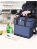 Large Capacity Insulated Oxford Cloth Picnic Lunch Bag