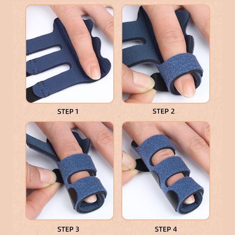 Pain Relief Trigger Finger Fixing Splint Straighten Brace Adjustable Sprain Dislocation Fracture Finger Splint Corrector Support