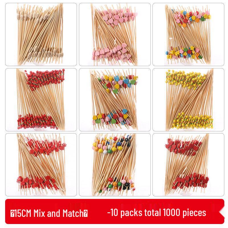 Disposable Bamboo Fruit Picks