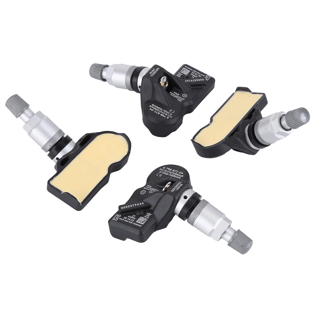 4x Snímače tlaku v pneumatikách 36106798872 TPMS Kompatibilní pro F06 F07 F10 F11 F12 F13 X1 X3 X4