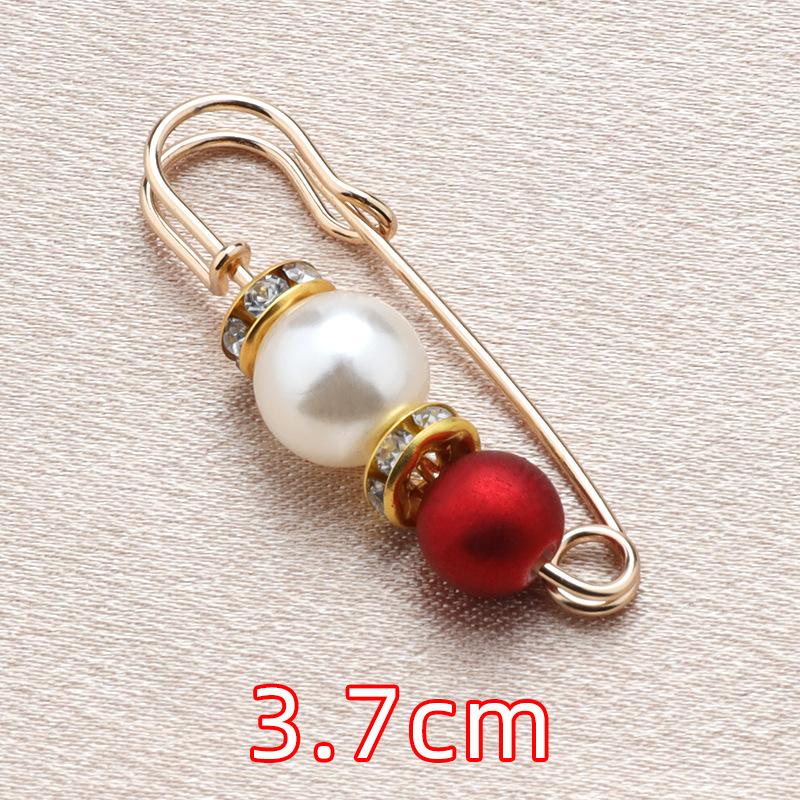 Pearl Waist Pins, Accessories, Dresses, Large Waistband, Small Clothes Neckline, High-end Anti-light Brooch