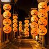 Glowing Pumpkin Lantern Halloween Decor for Doors, Shops, and Bars