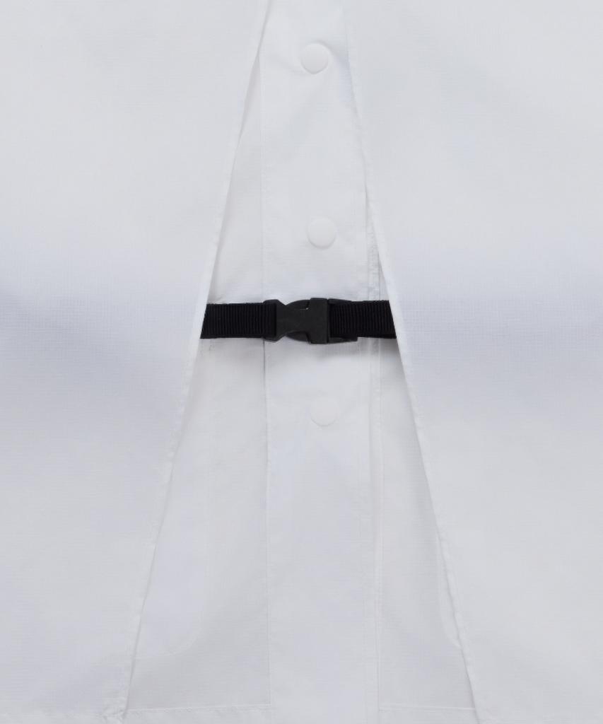 Sudalkeompeoni Open Back Half Work Shirt White
