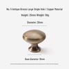 Bronze Brass Pull Handle: New Chinese Style Cabinet, Wardrobe & Drawer Retro Door Handle