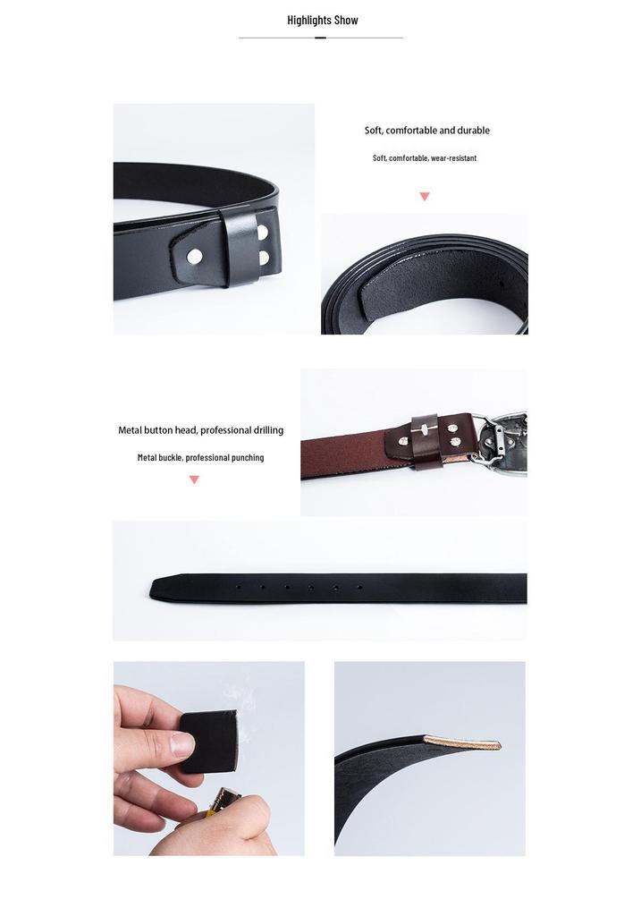 Herren Retro Leder Sheriff Gürtel - Europäisches & Amerikanisches Modeaccessoire
