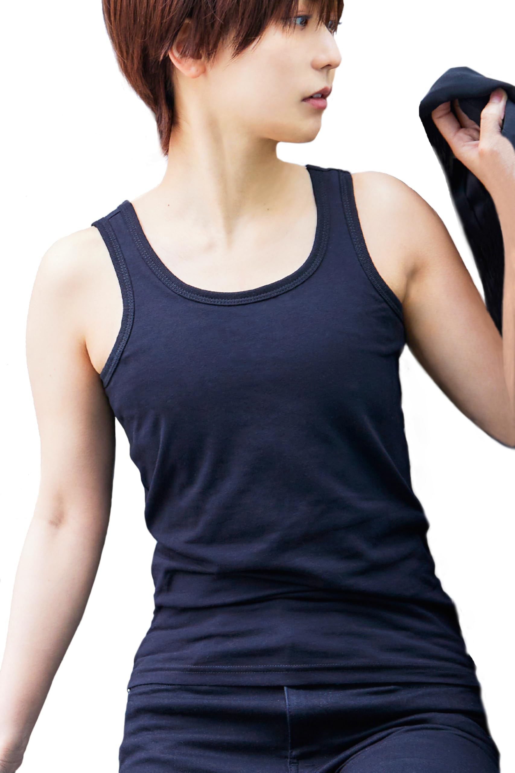 

Майка Minette Earth для мужественного унисекс бюста с регулируемым крючком, эластичная, размер, грудь, формирующее белье, размеры и (Черный, М) чёрный