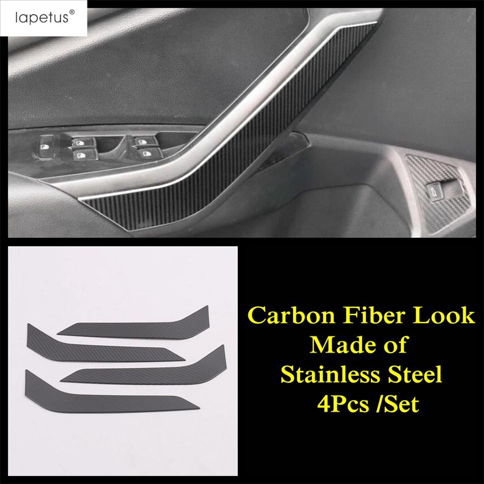 

Car Inner Door Armrest Panel Strip Decoration Cover Trim For Volkswagen Jetta Mk7 - Matte / Carbon Fiber Accessories Carbon Fiber Look-A