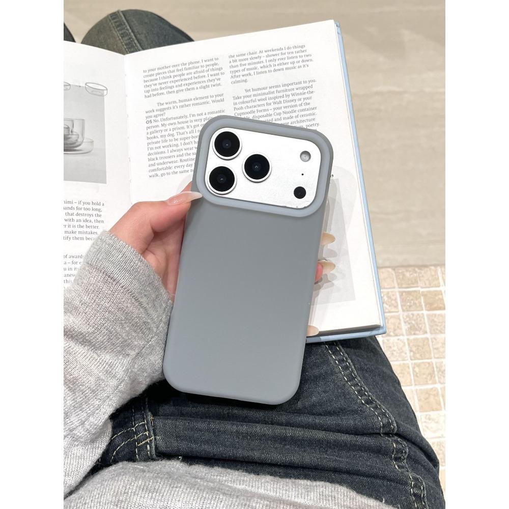 

У коробці для Apple 17 ProMax Липка текстура для IPhone 16 Рідкий силіконовий желе чохол для телефону For iPhone11Promax