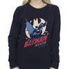 DC Comics Womens/Ladies Batman Into Action Sweatshirt
