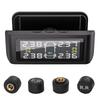 Smart Solar TPMS 4 Sensor Car Tire Pressure Monitor Color LCD Display Auto Alarm & Temp Warning for Enhanced Safety