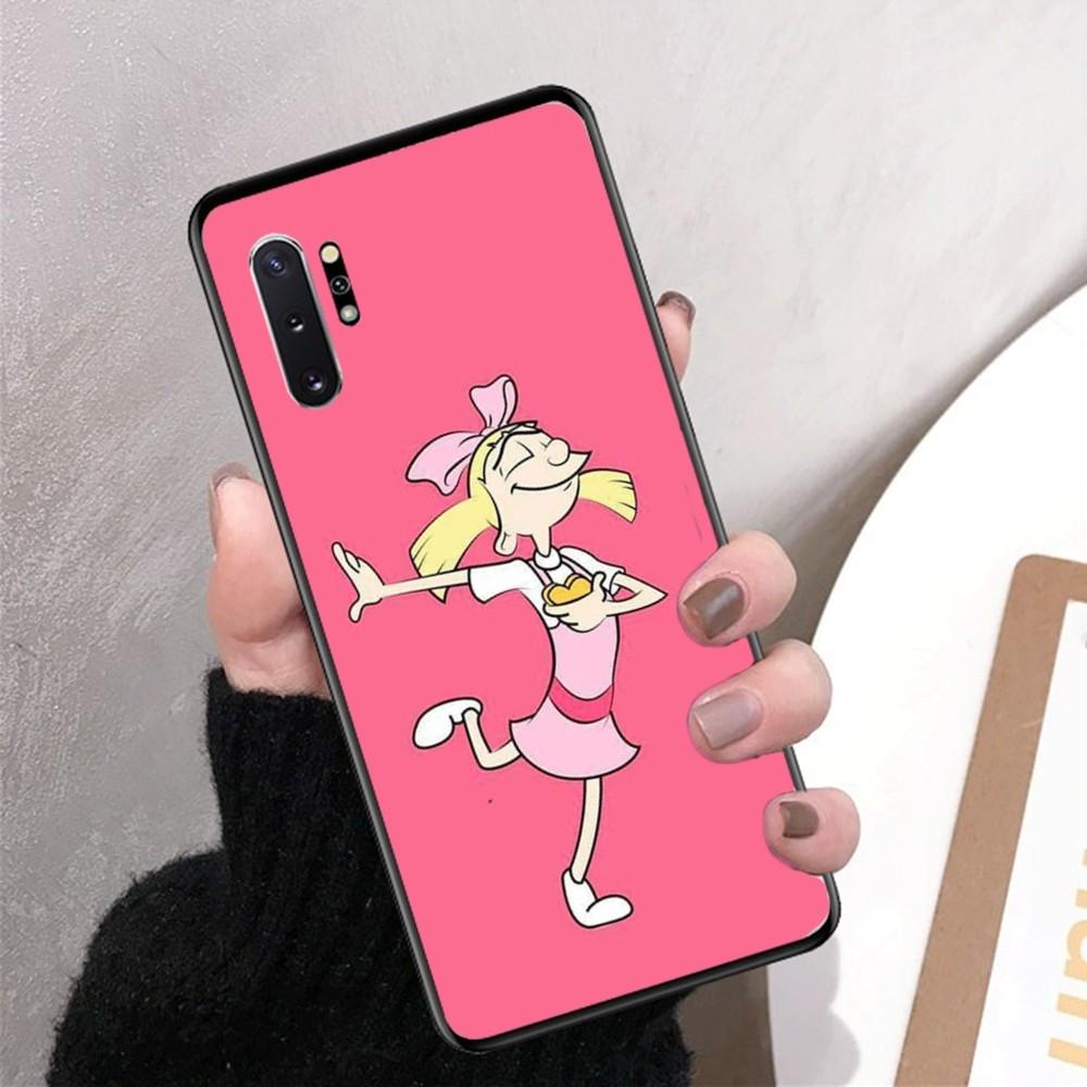 Hey Arnold Helga Bonito Phone Case For Samsung Note 8 9 10 20 Pro Plus Lite M 10 11 20 30 21 31 51 A 21 22 42 02 03
