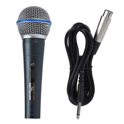 Dynamisches 140dB SPL 6,5mm Klinkenbuchse KTV Mikrofon 2,5mv pa Hohe Empfindlichkeit Klares Kabelmikrofon