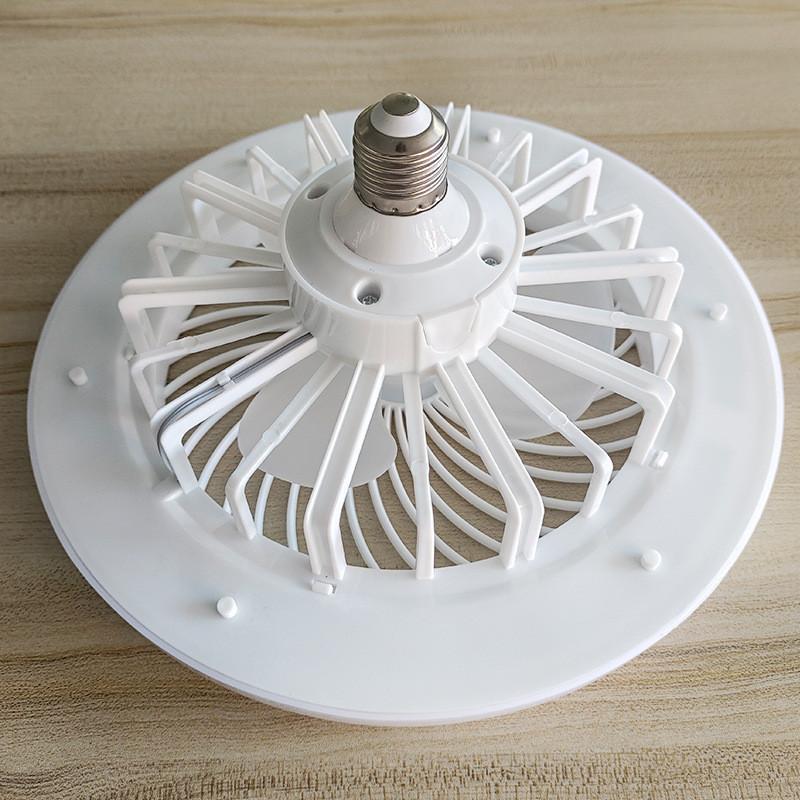 30W Haushaltsfernbedienung LED Deckenventilator Licht Küche E27 Schraube Mund Deckenventilator Lampe Hohe Helligkeit Energiesparende Lichtventilator