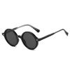  New Retro Round Women Sunglasses Fashion Green Candy Color Shades UV400 Men Trending Rivets Punk Sun Glasses
