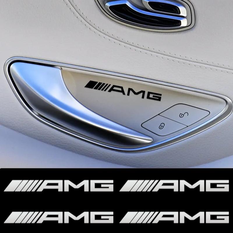 GLC GLB Metal emblem Auto Decor Decals Car Window Wiper Stickers For Mercedes Benz AMG W212 W204 W211W168 W213 W205 W210 W124