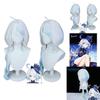 Genshin Impact Focalors Cosplay Wig High-quality Heat Resistant Hair Fiber