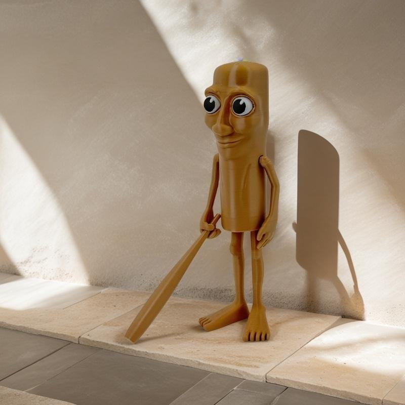 Tung Tung Sahur Figure Toy Tralalelo Tralala Figurine Doll Toy Cartoon Character Statue Ornament Gift Home Office Desk Decor