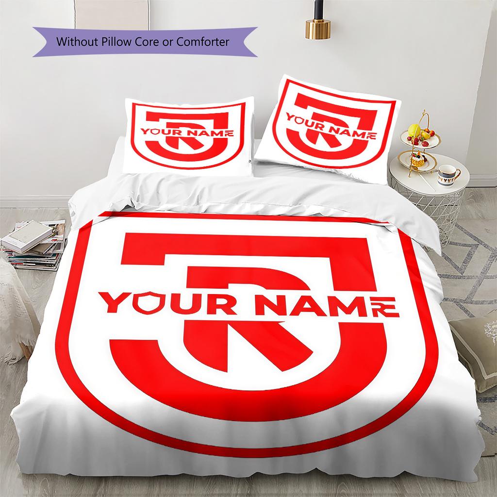 Ssv Jahn Regensburg Individuelles Namensmuster Bettwäsche Steppdecke Set Bettbezug Kissenbezug Zuhause Geburtstagsgeschenk(1 Bettbezug + 2 Kissenbezüge, ohne Füllung)