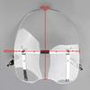 Bruce Shark Motorcycle Windshield Panel for and Kawasaki Cruisers & Honda, Harley, Suzuki, Yamaha,