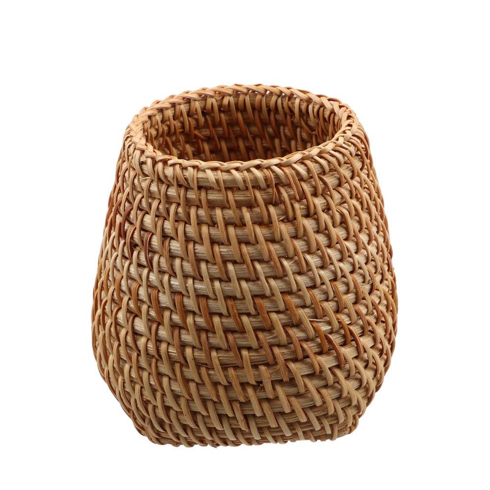 

Large Capacity Hand Woven Pen Holder Stationery Storage Stationery Container Home Office C