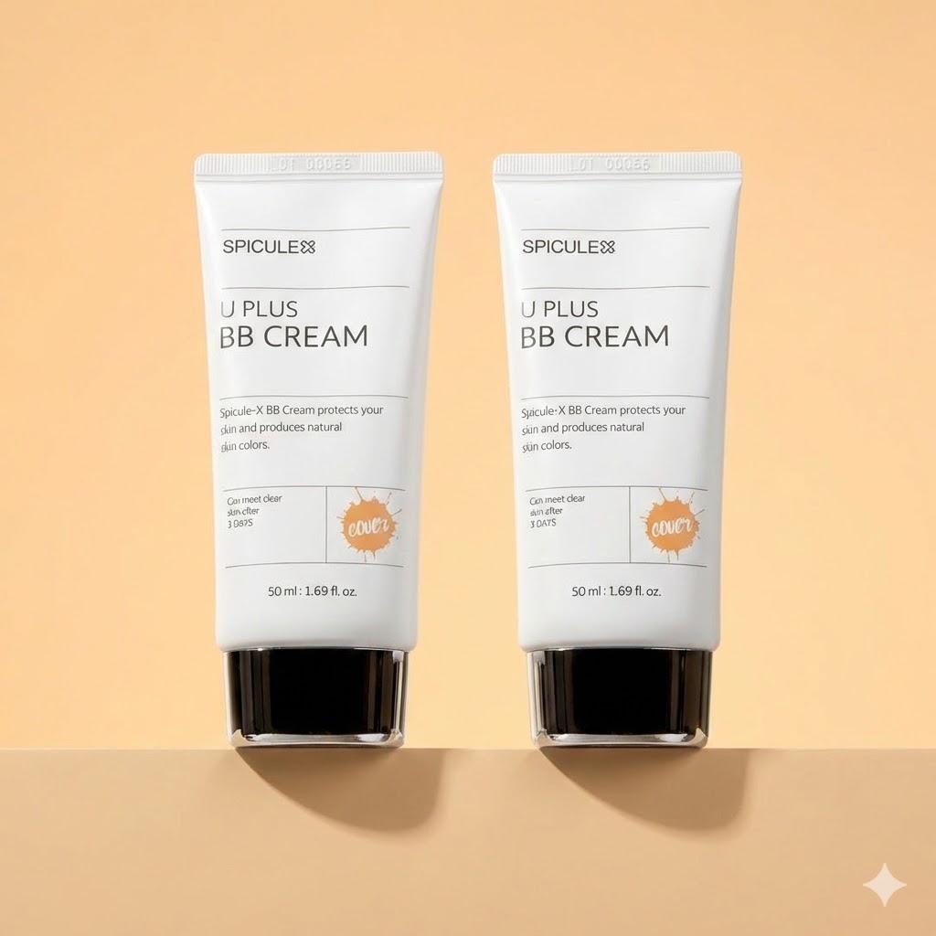 SpiculeX Uplus BB Cream 50ml, Korean Popular Cosmetics