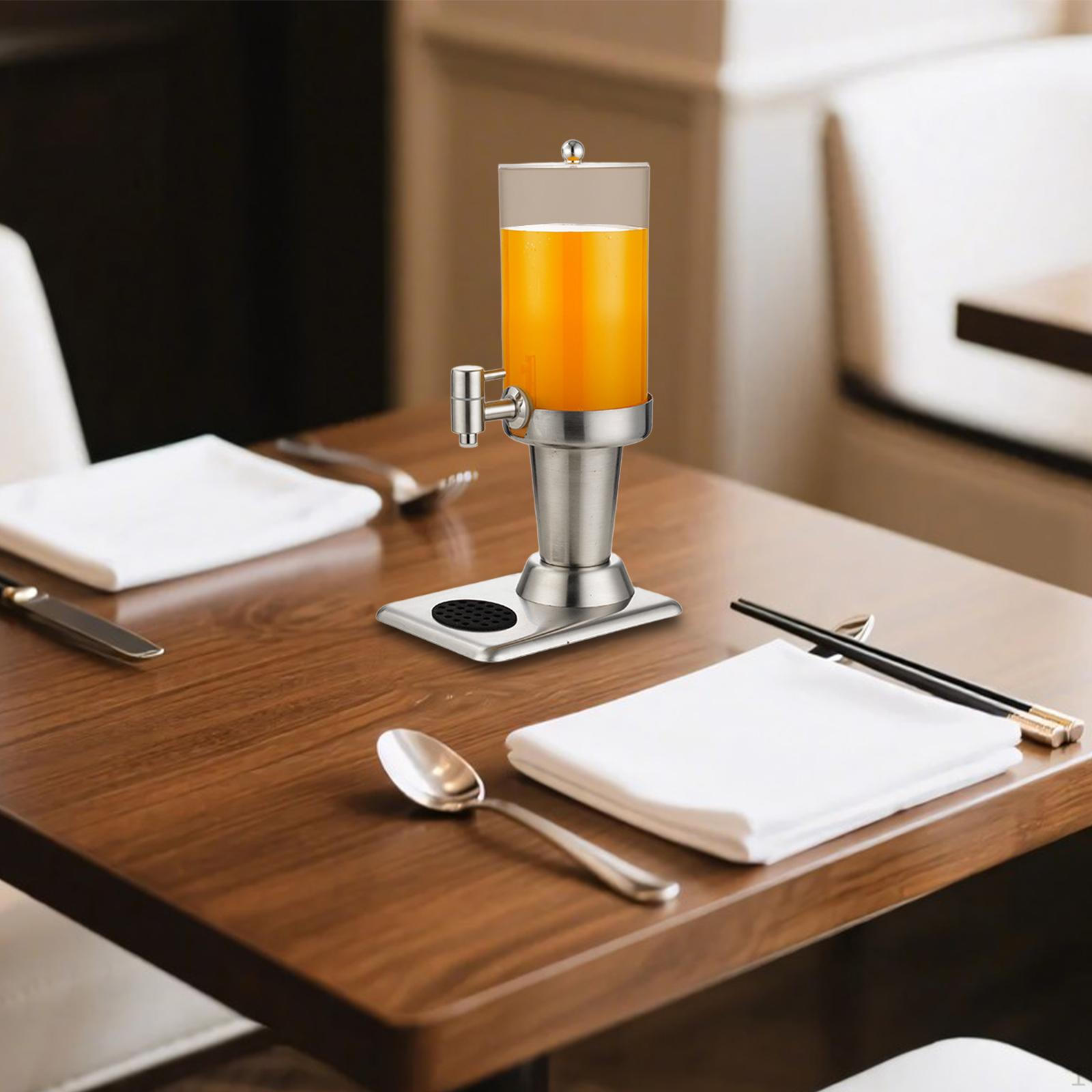 

Бочка - Диспенсер для напоїв для пікніків, свят, парубоцьких вечірок та весіль. 2 L