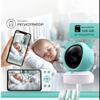 5-Inch Tuya Wireless WiFi Baby Monitor with Voice Intercom