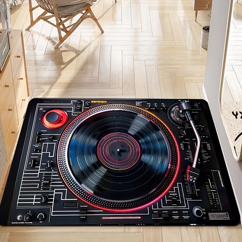 1 Stück Scheibenmuster Küchenteppiche Rutschfest Heimtürmatten Pop-Design Badezimmerteppiche Badematte Teppich für Zuhause Spüle Wäsche Dekor