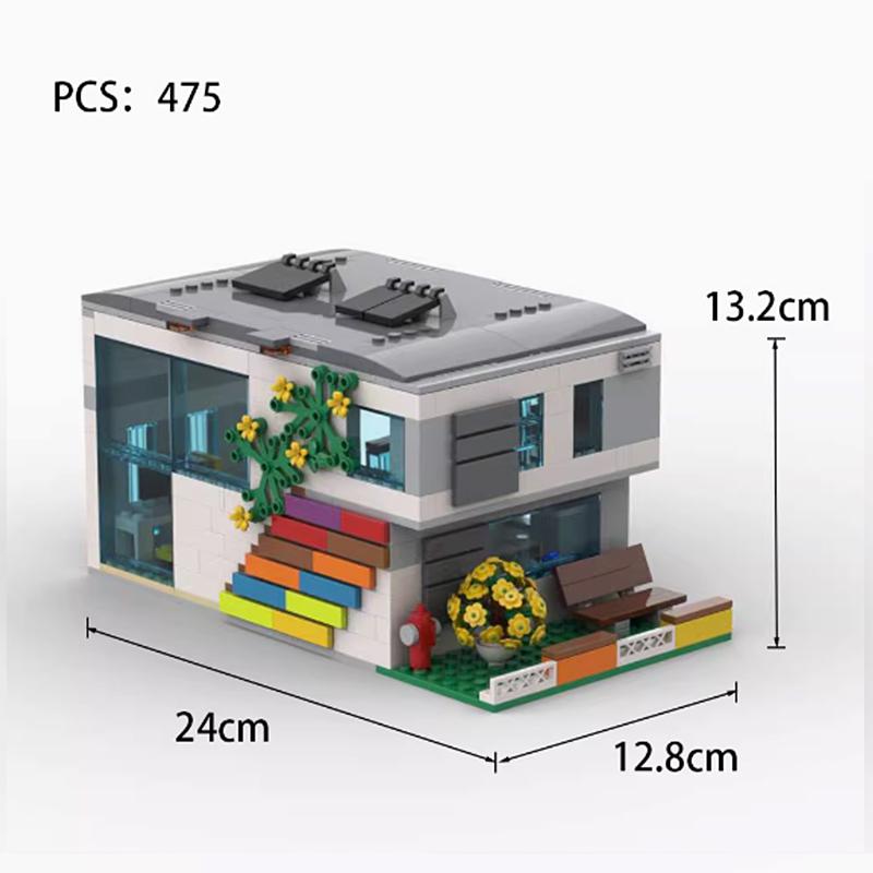 MOC Stadt Straßenszene Zahnarztpraxis Serie Bausteine Krankenhaus Labor Mediziner Zahnarzt Zähne Stein Freund Spielzeug Geschenk